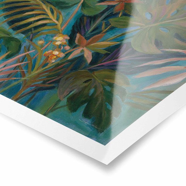 Contemporary art prints Tropical midnight atmosphere