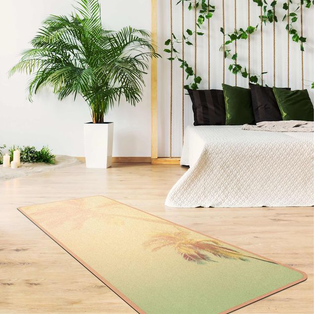 Jungle rugs Tropical Plants Palm Trees At Sunset lll