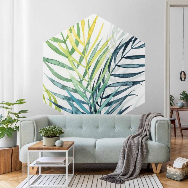 Modern wallpaper designs Tropical Foliage - Palm Tree