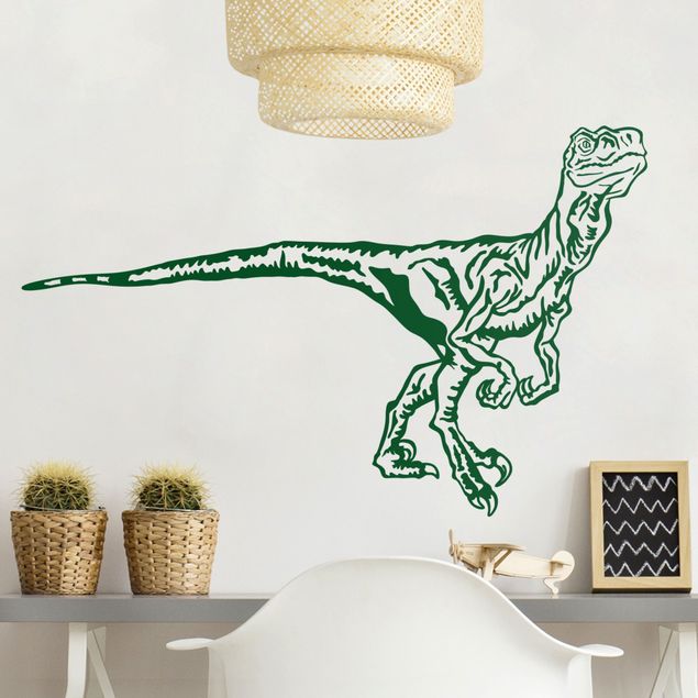 Kids room decor Velociraptor