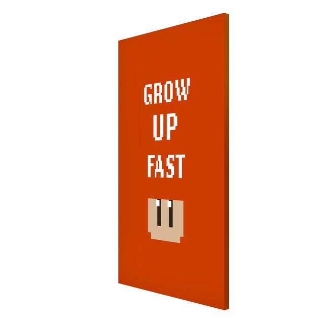Contemporary art prints Video Game Grow Up Fast In Red
