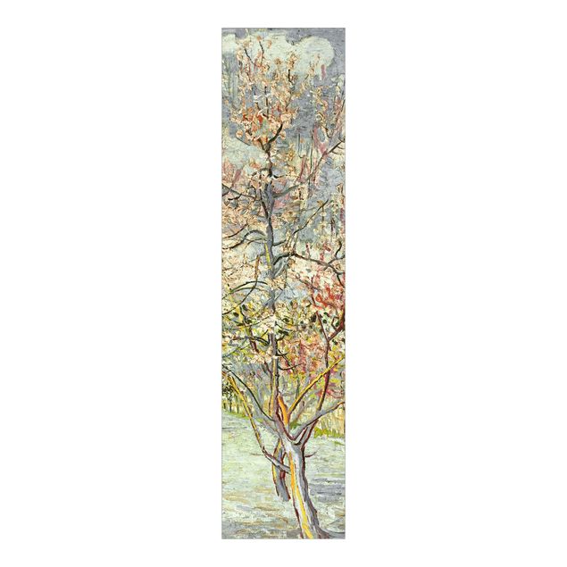 Pointillism art Vincent van Gogh - Flowering Peach Trees