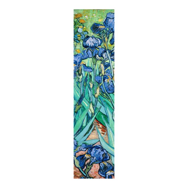 Pointillism art Vincent Van Gogh - Iris