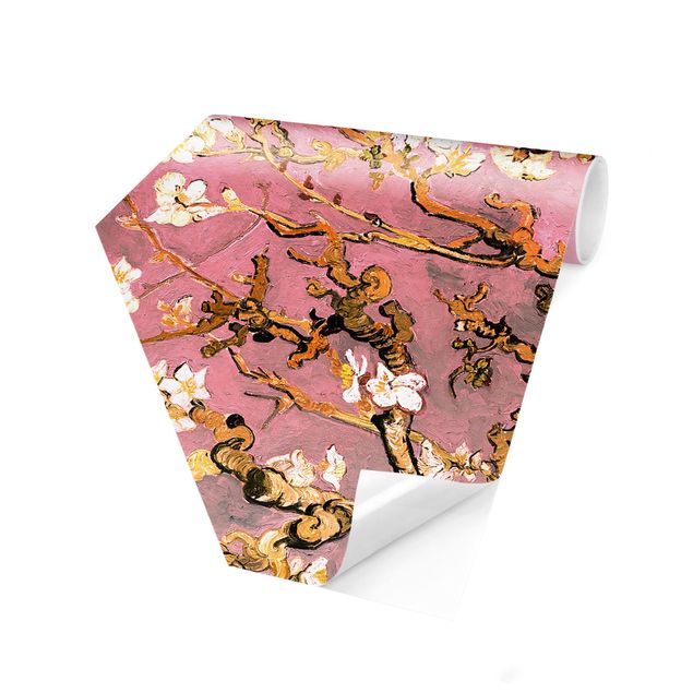 Art styles Vincent Van Gogh - Almond Blossom In Antique Pink