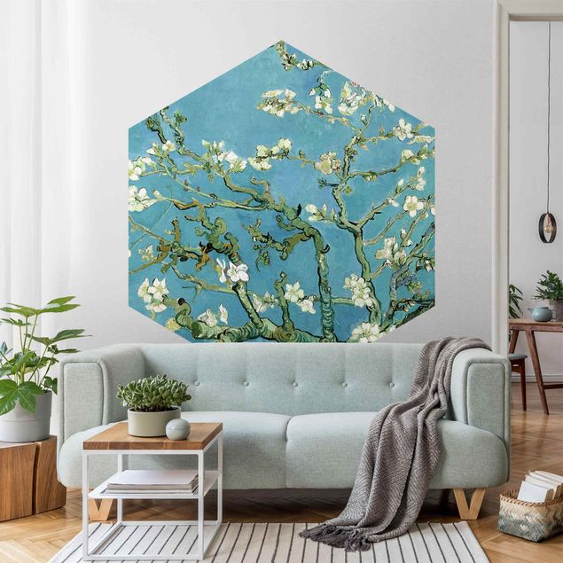 Abstract impressionism Vincent Van Gogh - Almond Blossom