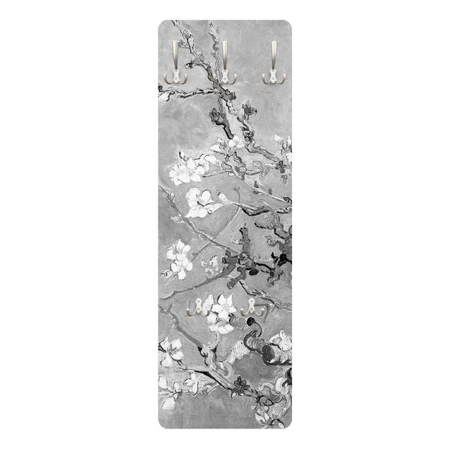 Art styles Vincent Van Gogh - Almond Blossom Black And White