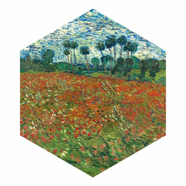 Wallpapers poppy Vincent Van Gogh - Poppy Field