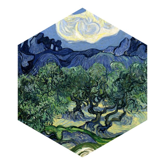 Wallpapers modern Vincent Van Gogh - Olive Trees
