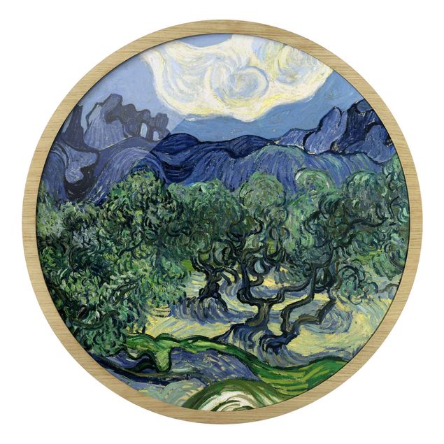 Art style Vincent Van Gogh - Olive Trees