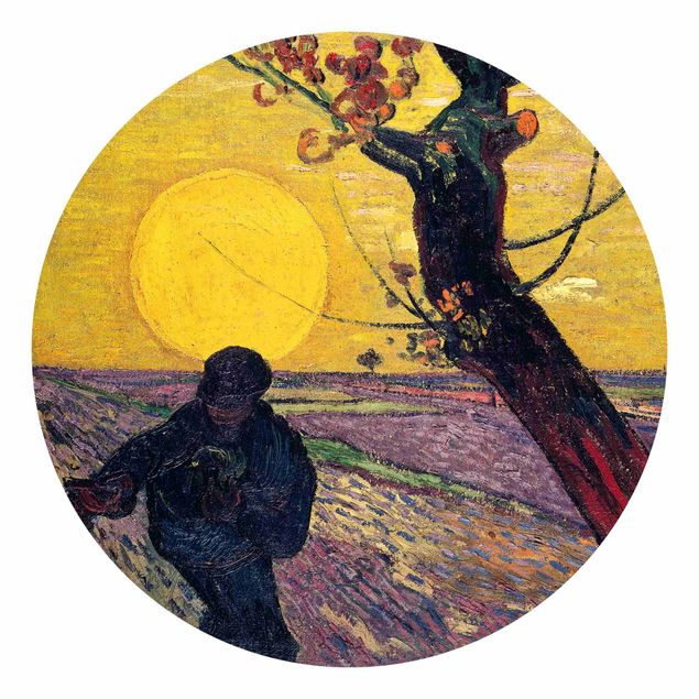 Post impressionism Vincent Van Gogh - Sower With Setting Sun