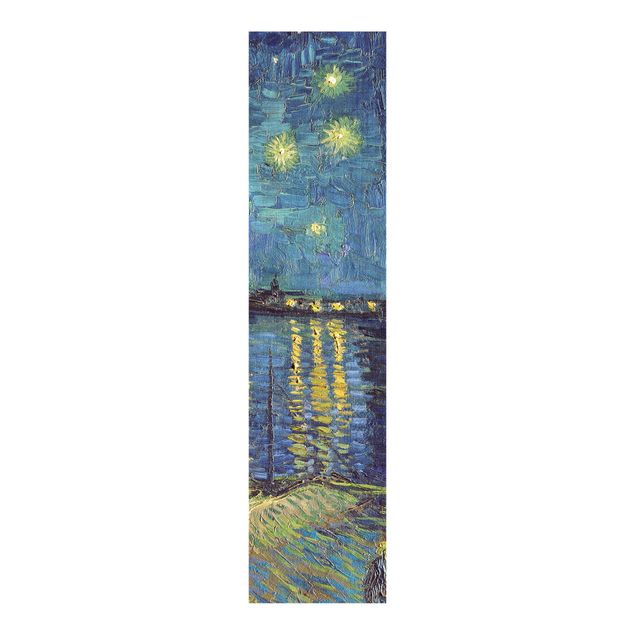 Pointillism Vincent Van Gogh - Starry Night Over The Rhone
