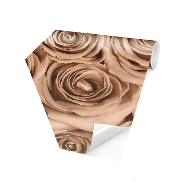 Contemporary wallpaper Vintage Roses
