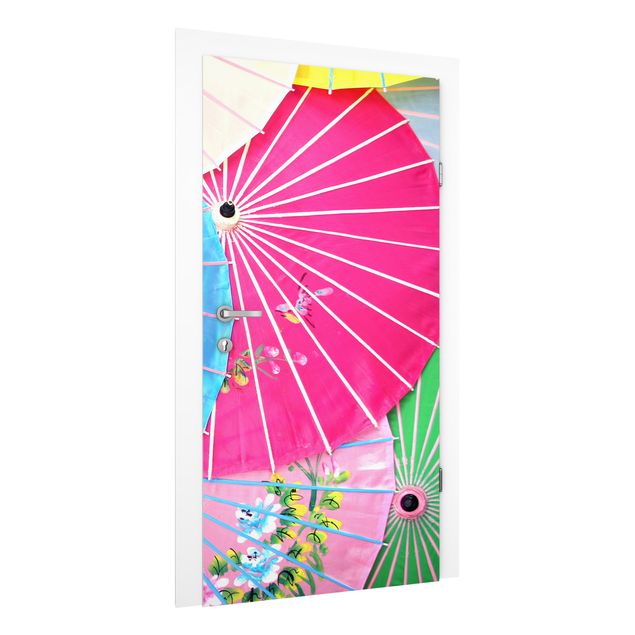 Modern wallpaper designs The Chinese Parasols
