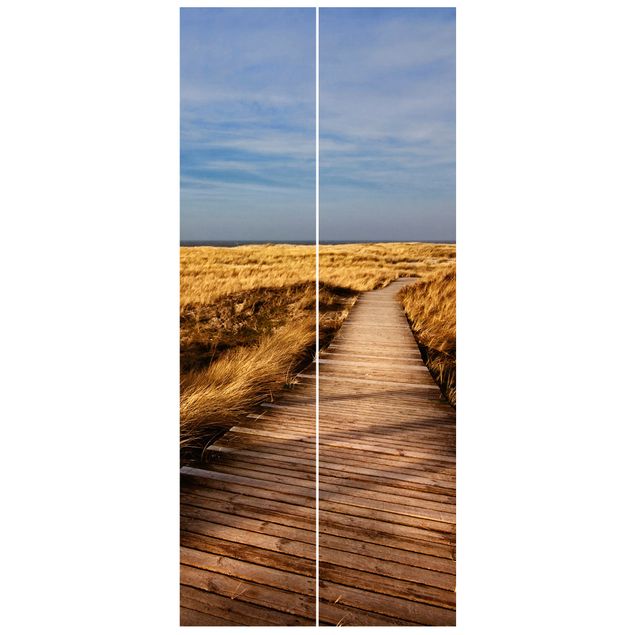 Wallpapers jetty Dune Path On Sylt