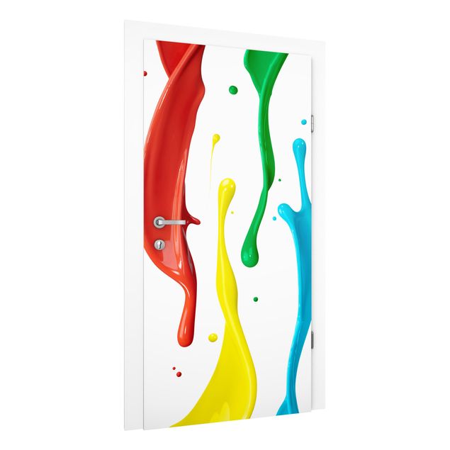 Modern wallpaper designs Colour Splashes