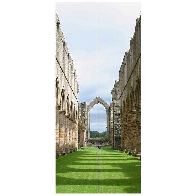 Wallpapers architecture and skylines Fountains Abbey