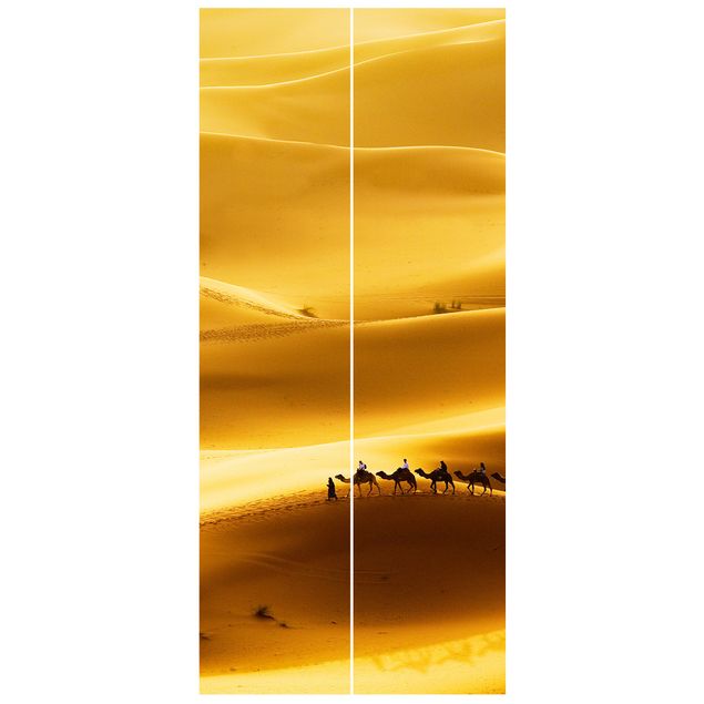 Door Wallpapers landscape Golden Dunes