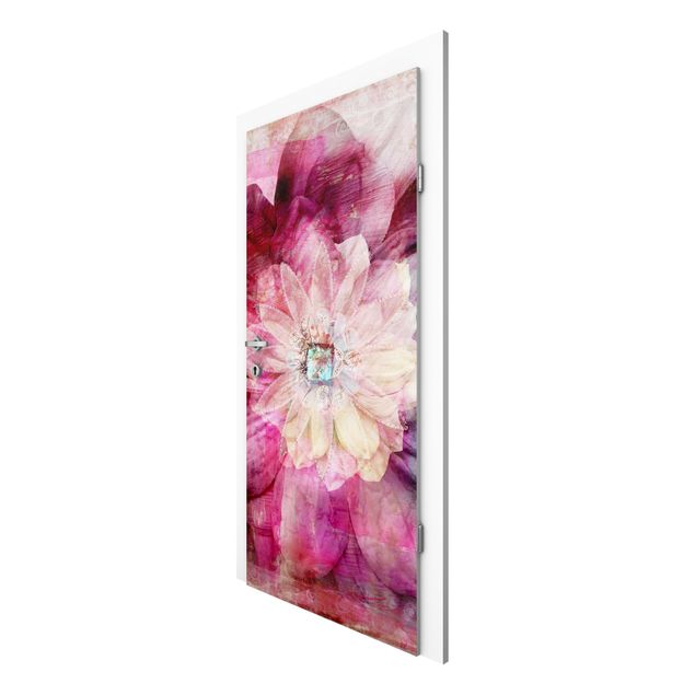 Floral wallpaper Grunge Flower