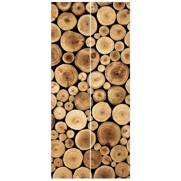 Contemporary wallpaper Homey Firewood