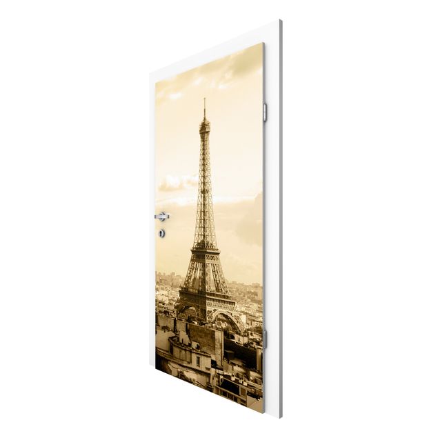 Silver wallpapers I love Paris