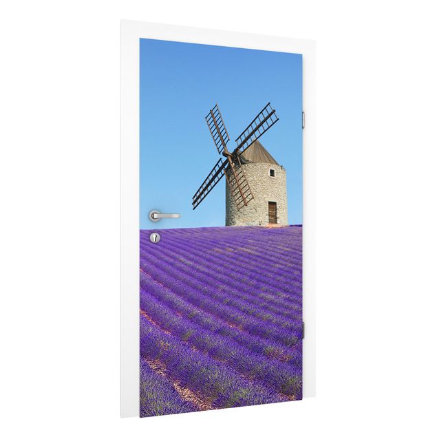 Door Wallpapers flower Lavender Scent In The Provence