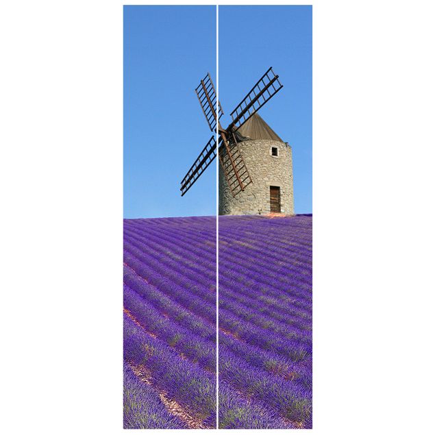 Door Wallpapers landscape Lavender Scent In The Provence