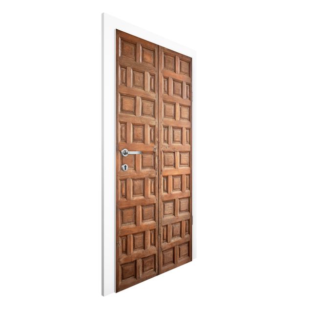 Door Wallpapers wood Mediterranean Wooden Door From Granada