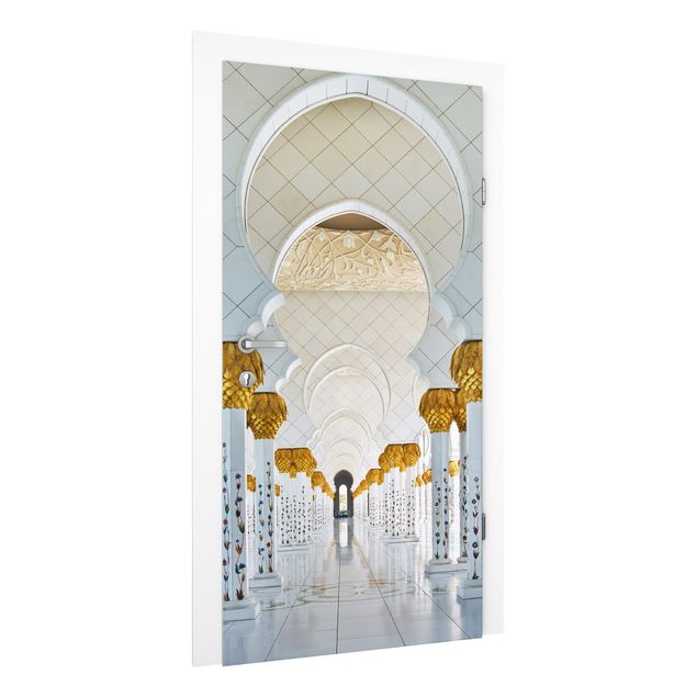 Modern wallpaper designs Mosque In Abu Dhabi
