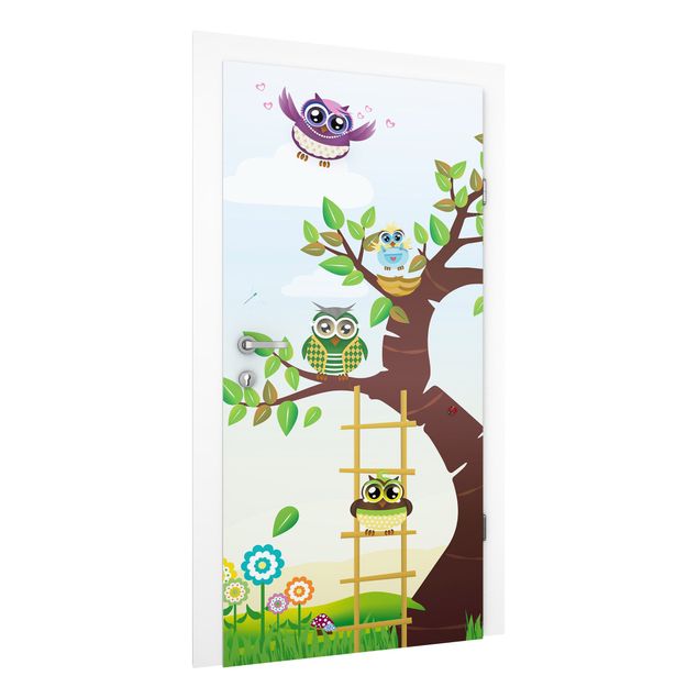 Wallpapers tiger No.YK23 Funny Owl Tree