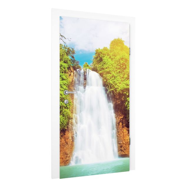 Wallpapers waterfall Paradise Lagoon