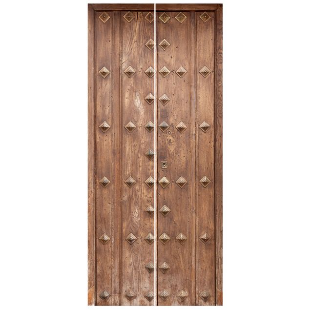 Wallpapers modern Rustic Spanish Wooden Door