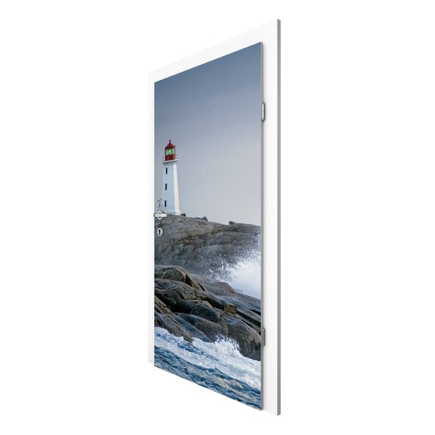 Door Wallpapers landscape Lighthouse