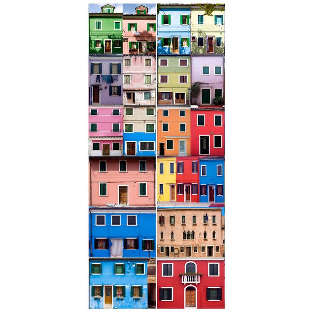 City skyline wallpaper Venetian Homes