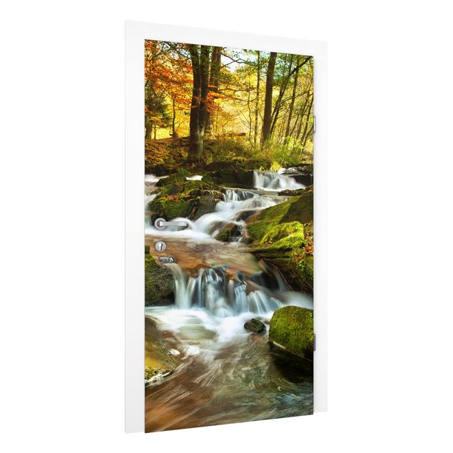 Wallpapers waterfall Waterfall Autumnal Forest