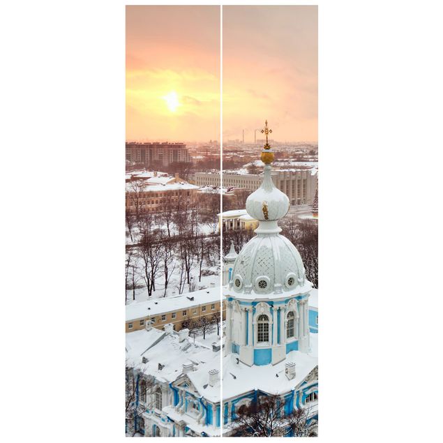 Wallpapers architecture and skylines Winter In St. Petersburg