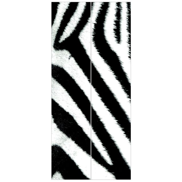 Door Wallpapers animals Zebra Crossing