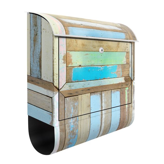 Letterboxes wood Rustic Timber