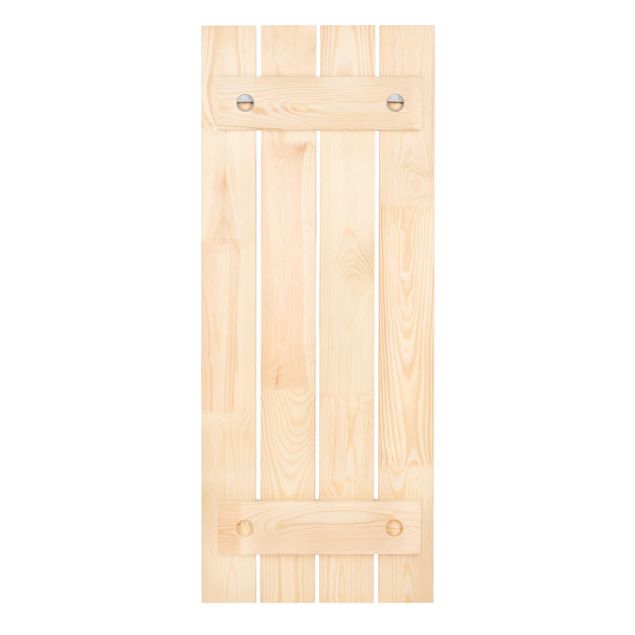 Wall mounted coat rack Stack of Planks