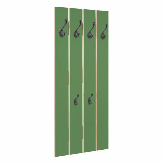 Wooden coat rack - Colour Dark Green