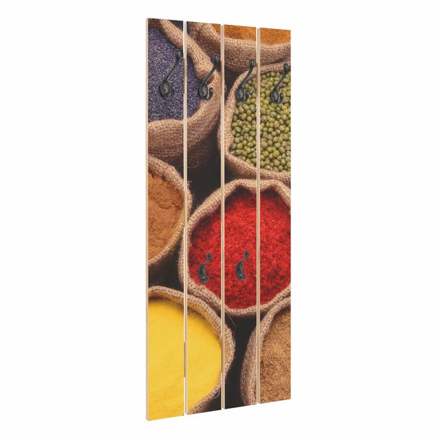 Wall coat hanger Colourful Spices