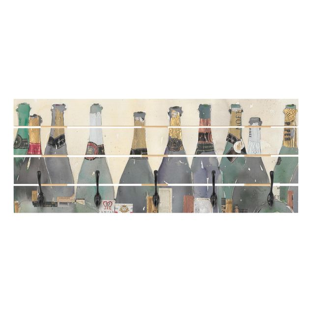 Green coat rack Uncorked - Champagne