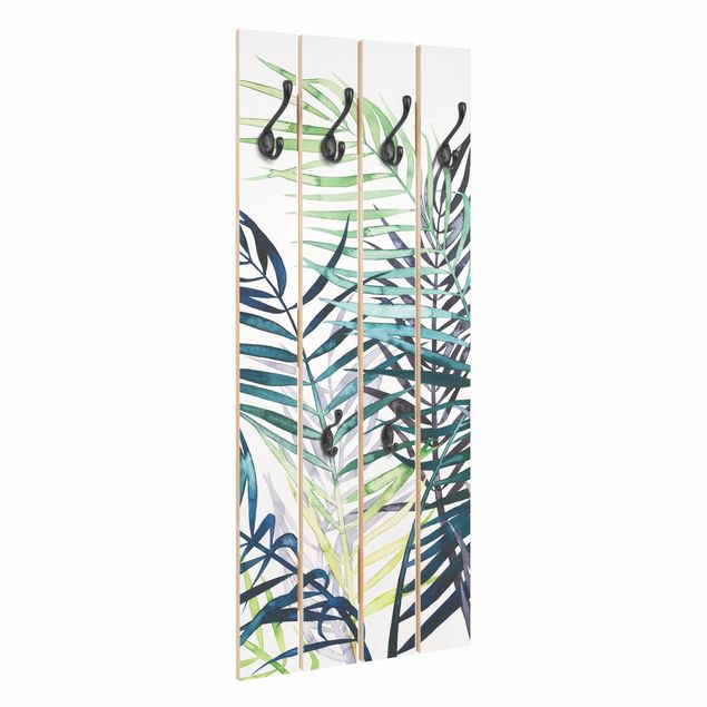 Wall mounted coat rack Exotic Foliage - Palme