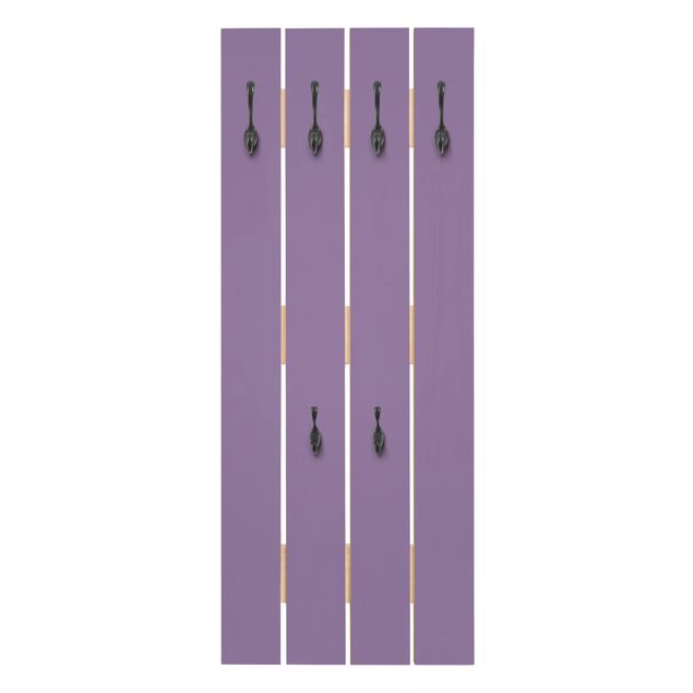 Wooden coat rack - Lilac
