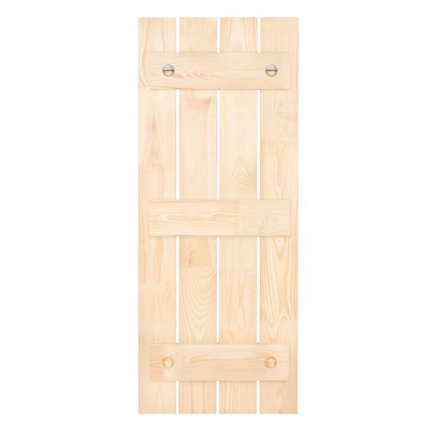 Wooden coat rack - Happy Paisley Design
