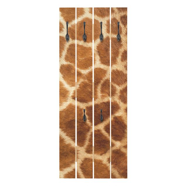 Wall coat rack Giraffe Fur