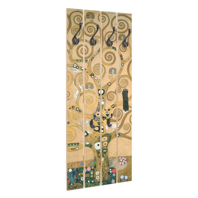 Shabby chic clothes rack Gustav Klimt - The Tree of Life