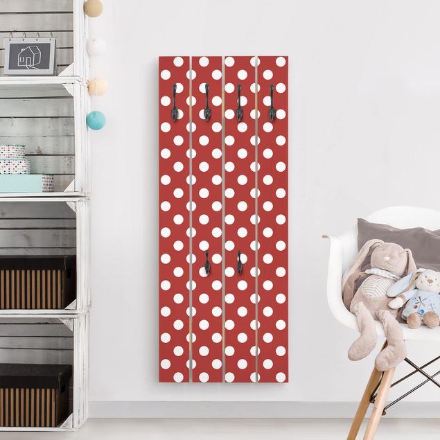 Nursery decoration No.DS92 Dot Design Girly Red