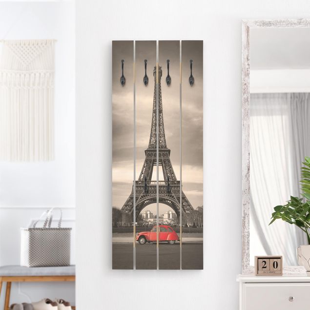 Wall mounted coat rack architecture and skylines Spot On Paris