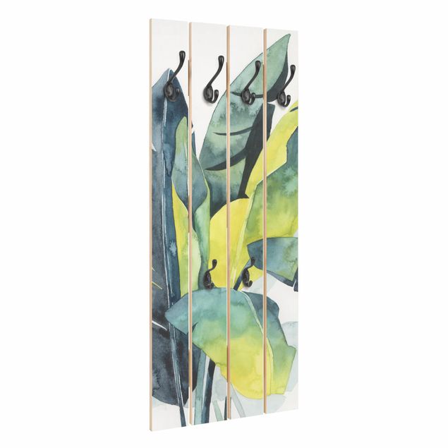 Wall coat rack Tropical Foliage - Banana