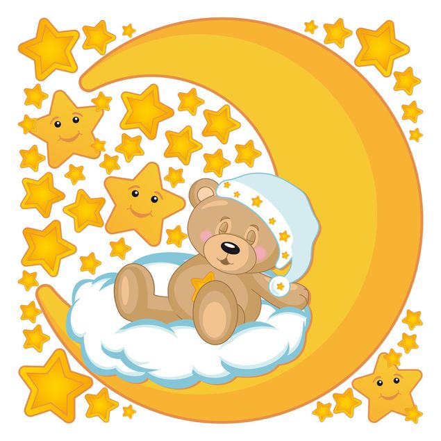 Wall stickers universe Teddy's Starry Skies Mega Set